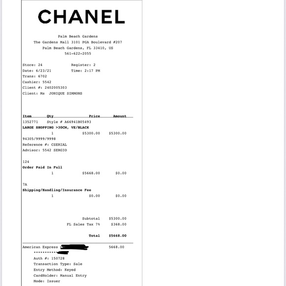 Luxury Chanel Deauville Tote Bag - Picture 9 of 10